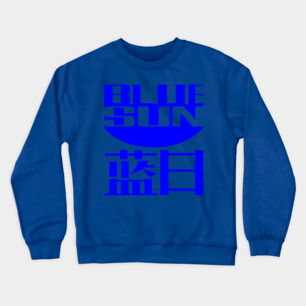 Blue Sun Crewneck Sweatshirt by Karma Chameleon